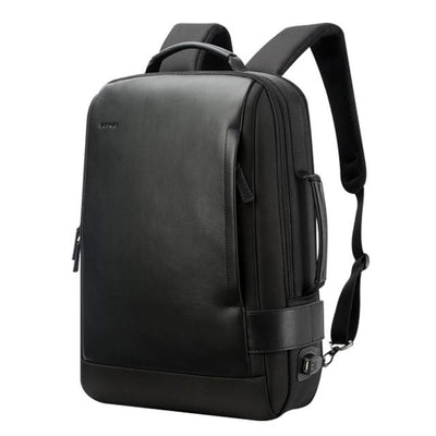 Leather Anti-Theft Luggage Backpack