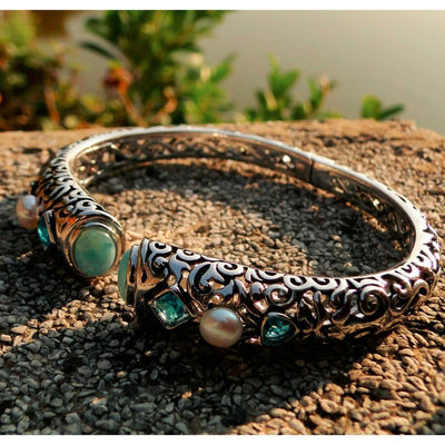 Larimar Nurturing Bracelet