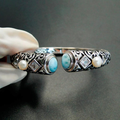 Larimar Nurturing Bracelet